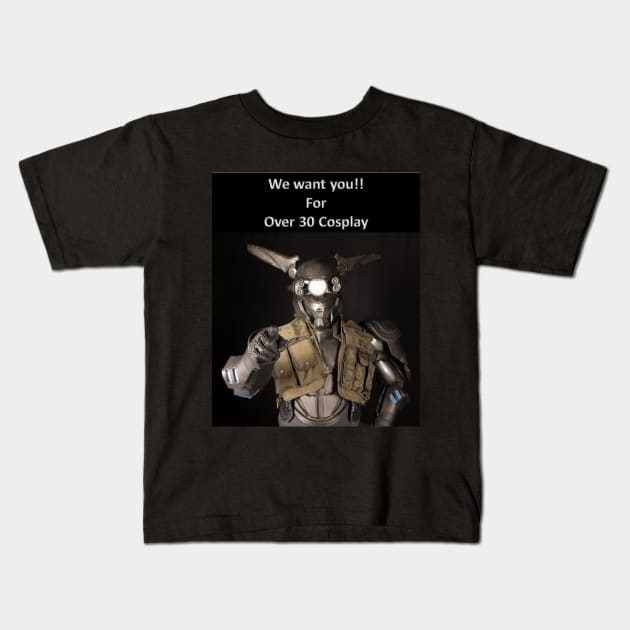 Founder Cosplay Kids T-Shirt by Over30cosplay